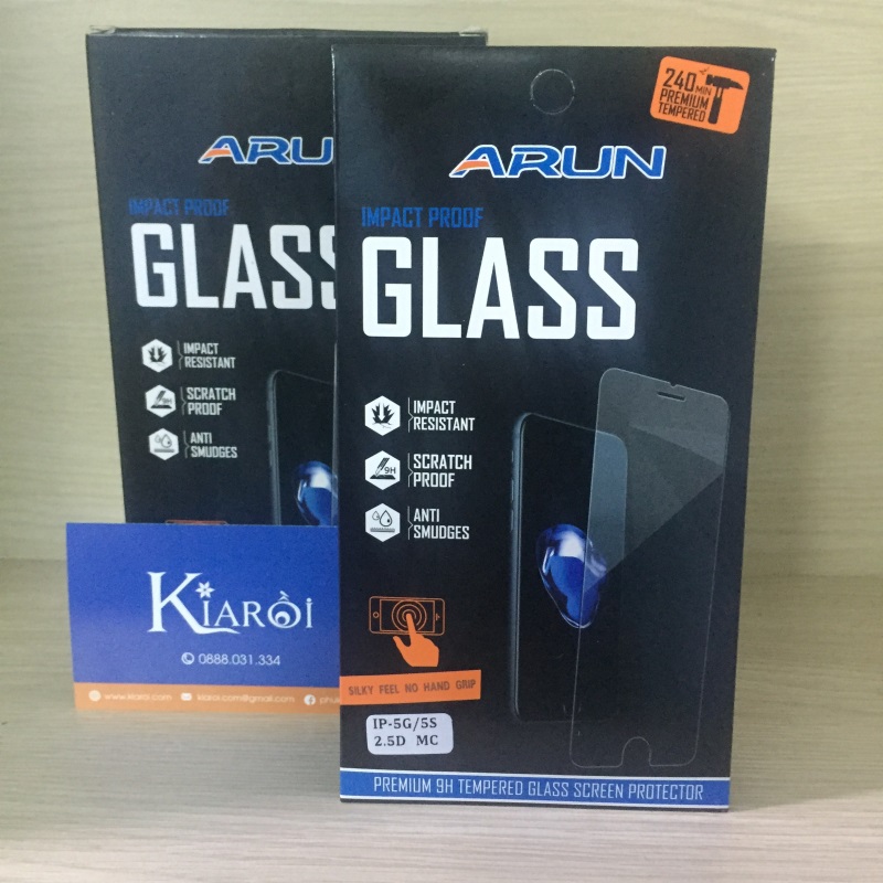 Kính cường lực iphone 5 & 5s